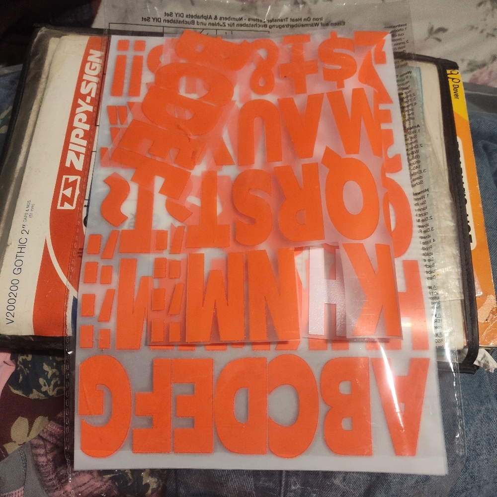 Zippy-Sign Vinyl Lettering Kit - Picture 5 of 12